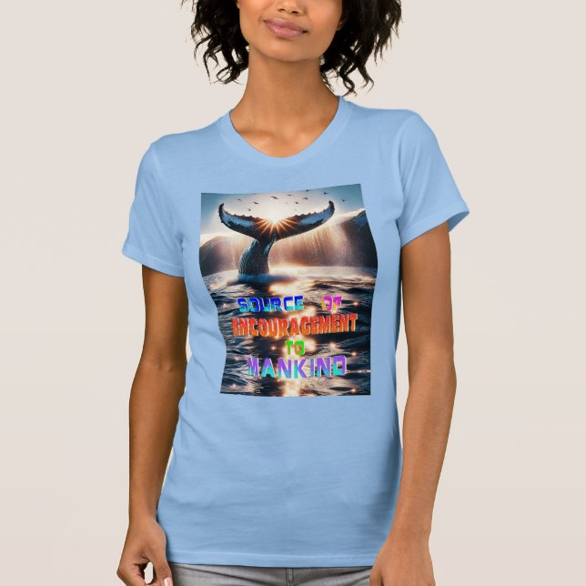 Source Of Encouragement To Mankind T-Shirt (Front)