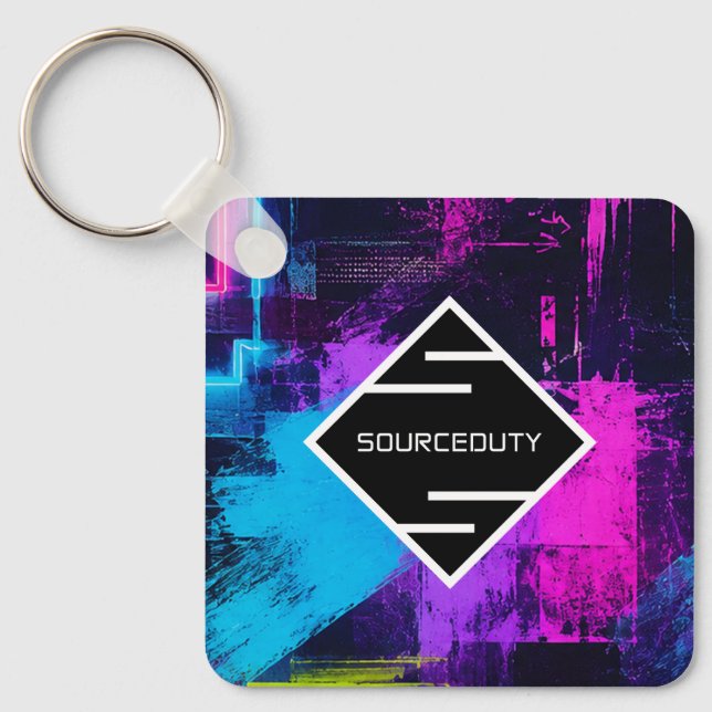 Sourceduty Key Ring (Front)