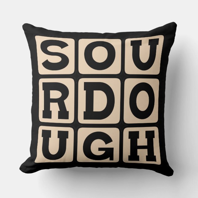 Sourdough, San Francisco Bread Cushion (Front)