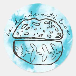 Sourdough tie-dye sticker