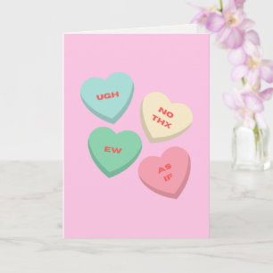 Sourhearts Anti-Valentine's Day Card