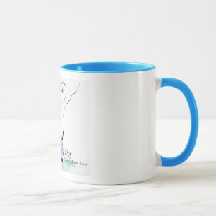 Souricette in spring mug
