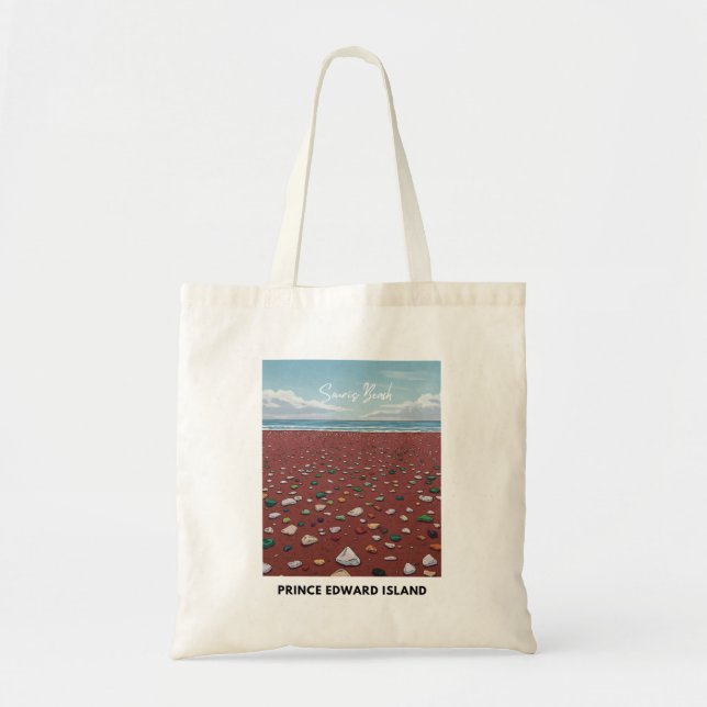 Souris Beach Tote Bag (Front)