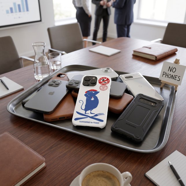 Sourisseries de France - Field Inspector Case-Mate iPhone Case (The Top cat always stands out.)