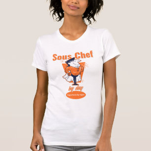 Sous Chef by Day, Superhero by Night T-Shirt