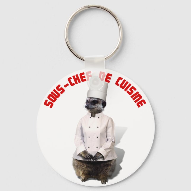SOUS - CHEF DE CUISINE KEY RING (Front)