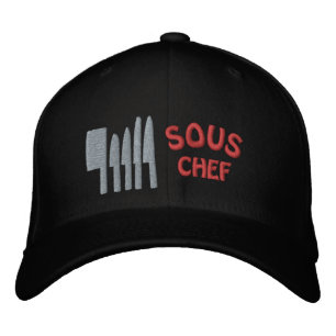 Sous Chef Knives Embroidered Cap