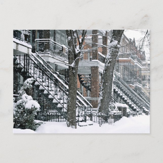 Sous la neijge postcard (Front)