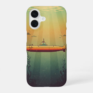 Sous-marin rétro iPhone 16 case