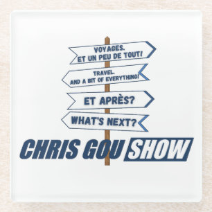 Sous verre Chris Gou Show Coaster