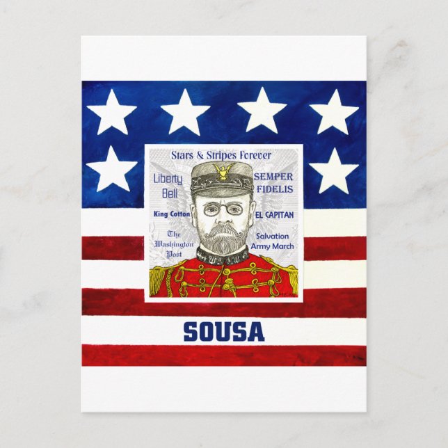 Sousa Postcard (Front)