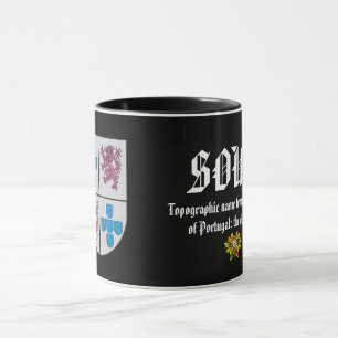 Sousa Surname Arms Mug