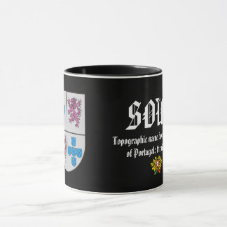 Sousa Surname Arms Mug