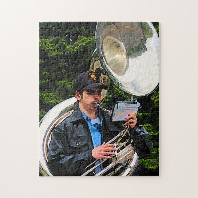 Sousaphone Jigsaw Puzzle (Vertical)