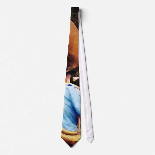 Sousaphone Marching Away Tie (Front)