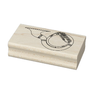Sousaphone Marching Band Music Teacher Musician Rubber Stamp