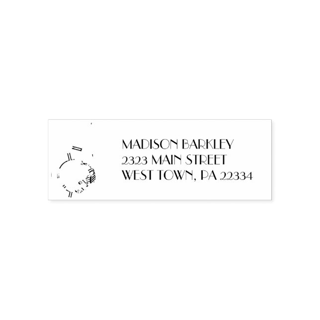 Sousaphone Marching Band Music Teacher Musician Self-inking Stamp (Design)