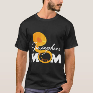 Sousaphone Mum Marching Band Musical Instrument T-Shirt