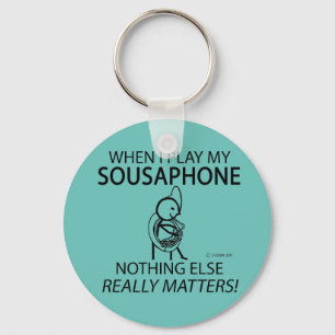 Sousaphone Nothing Else Matters Key Ring