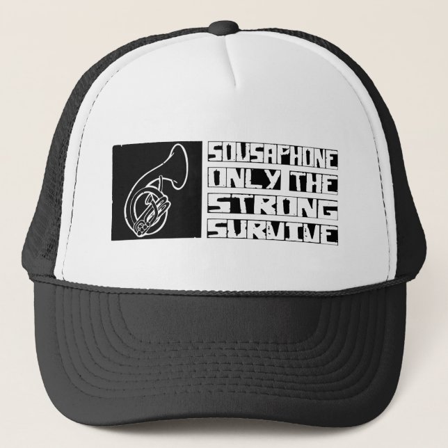 Sousaphone Survive Trucker Hat (Front)
