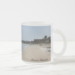 Sousse Tunisia #1 Frosted Glass Coffee Mug