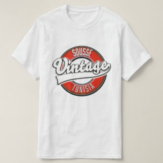Sousse tunisia vintage style logo T-Shirt