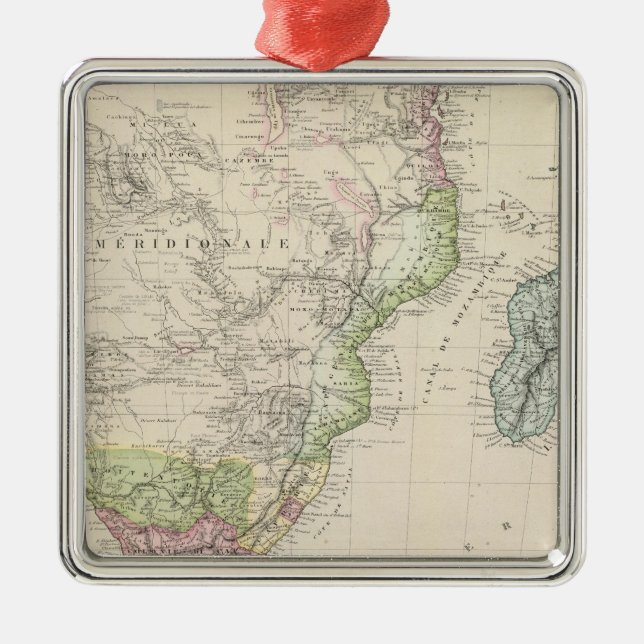 South Africa 4 Metal Tree Decoration (Front)