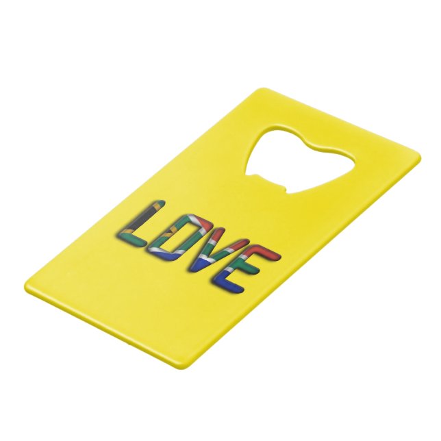 South Africa Beautiful Love Amazing Text Quote Art (Back Angled)