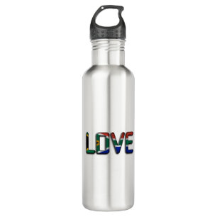 South Africa Beautiful Love Amazing Text Quote Art 710 Ml Water Bottle