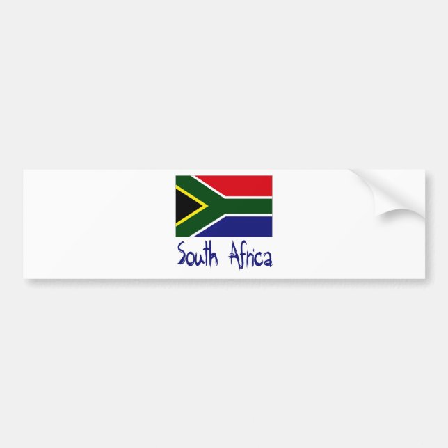 South Africa Bumper Sticker (Front)