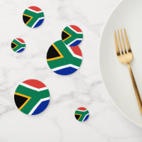 South Africa Confetti, party, South African Flag