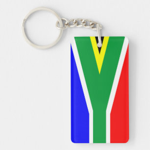 south africa country flag nation symbol name text key ring