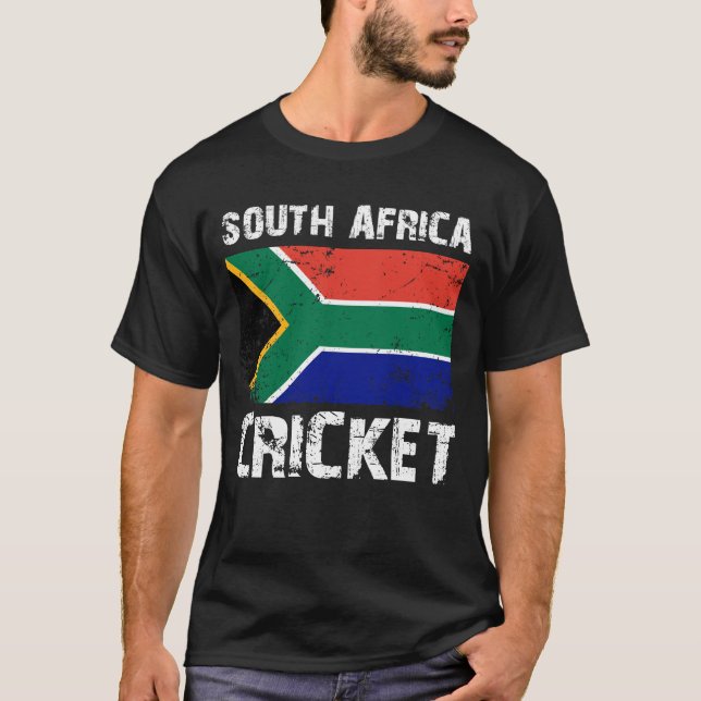 South Africa Cricket, African Cricket, South T-Shirt (Front)