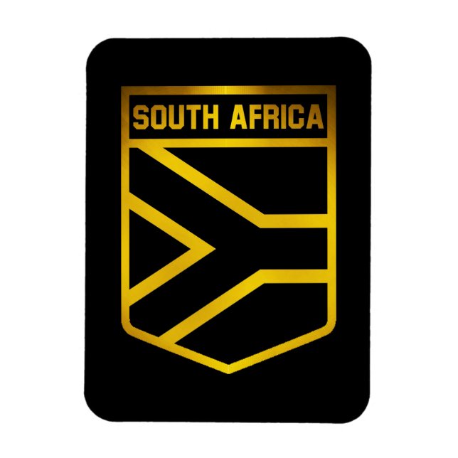 South Africa  Emblem Magnet (Vertical)