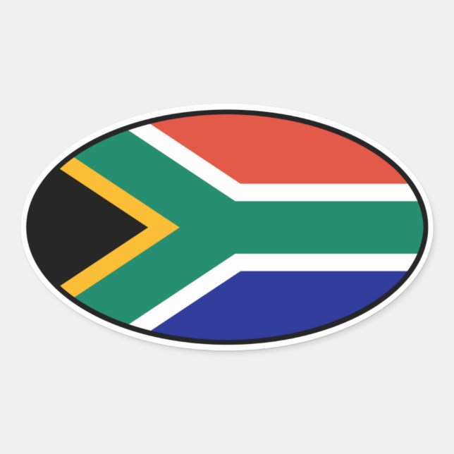 South Africa Euro Sticker (Front)