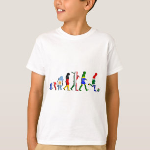 South Africa Evolution of football soccer gifts T-Shirt