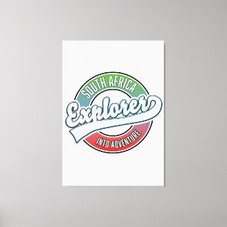 South Africa Explorer into adventure Canvas Print