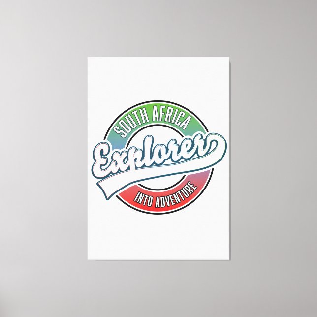 South Africa Explorer into adventure Canvas Print (Front)