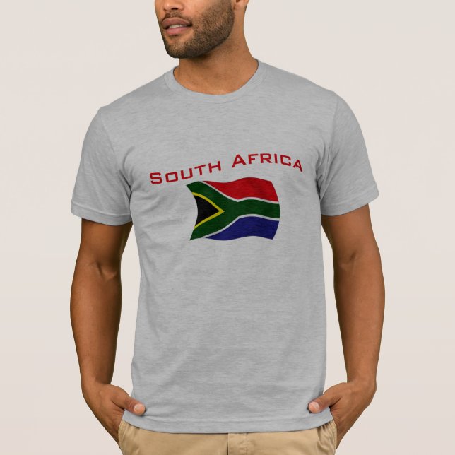 South Africa Flag 2 T-Shirt (Front)