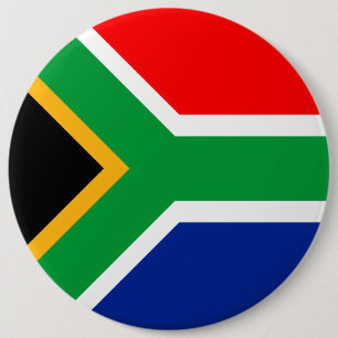 South Africa Flag 6 Cm Round Badge