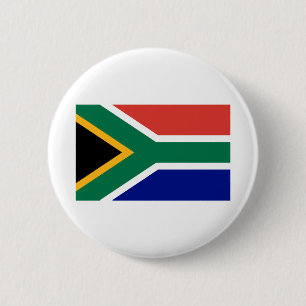South Africa Flag 6 Cm Round Badge