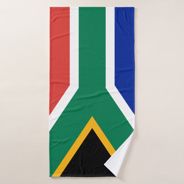 South Africa Flag Bath Towel (Bath Towel)
