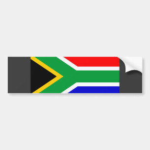 South Africa Flag Bumper Sticker