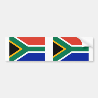 South Africa Flag Bumper Sticker