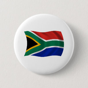 South Africa Flag Button