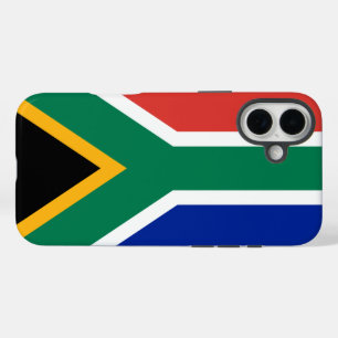 South Africa Flag iPhone 16 Plus Case