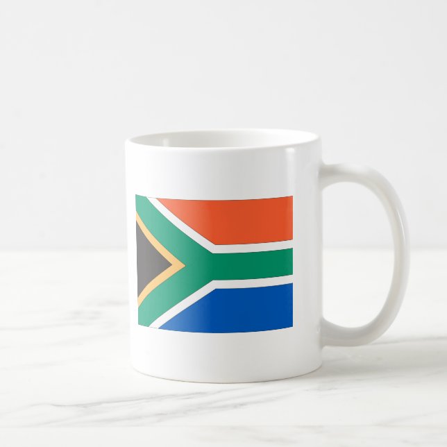 South Africa Flag Coffee Mug (Right)