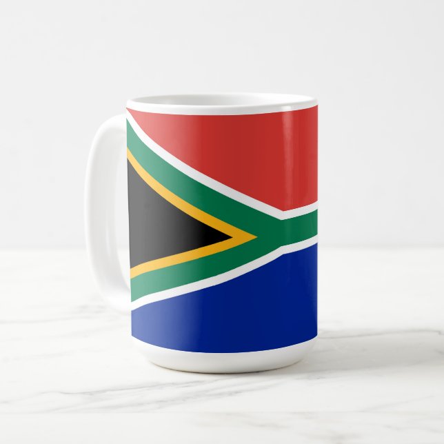 South Africa flag Coffee Mug (Front Left)