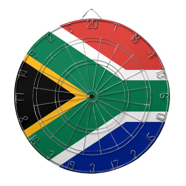 South Africa Flag Dartboard (Front)