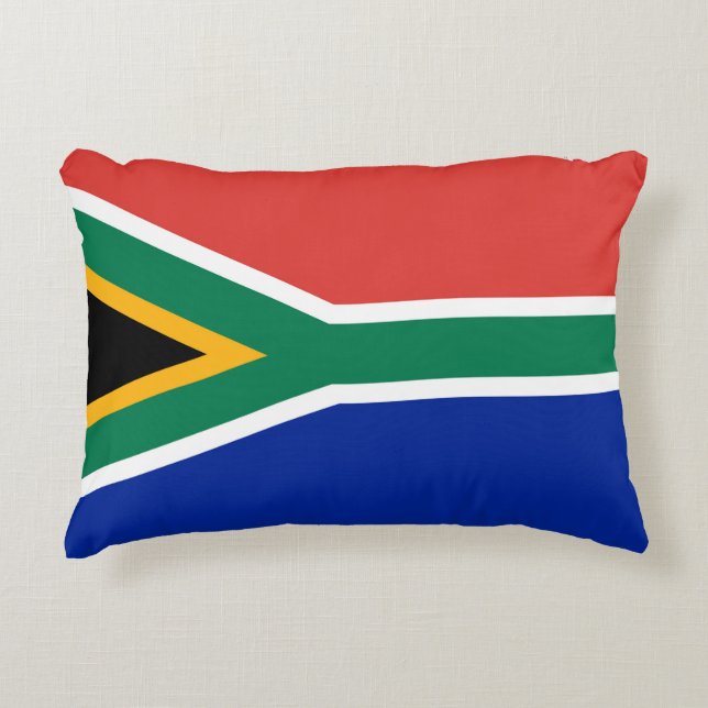 South Africa flag Decorative Cushion (Front)
